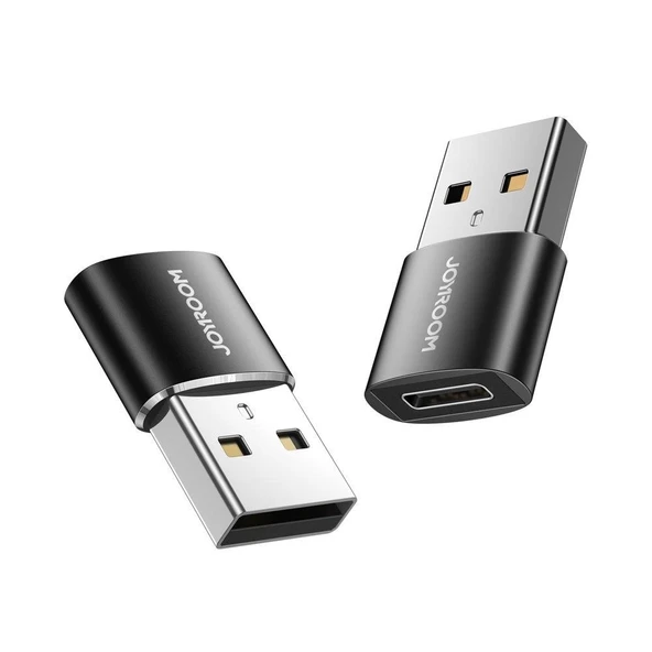 Joyroom S-H152 Adaptörü USB to Type-C Siyah ürün görseli 1