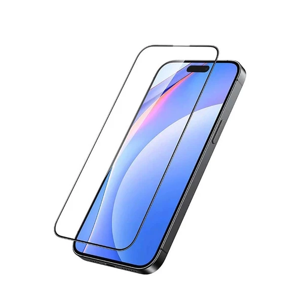 Joyroom İphone 15 Pro HD Full Kaplayan Premium Ekran Koruyucu Cam ürün görseli 1