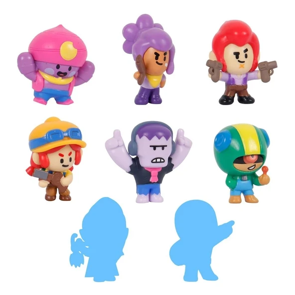 Brawl Stars 8'li Delüks Figür - Model 4 ürün görseli 1