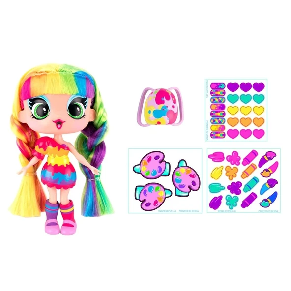 Decora Girlz 15 cm Moda Bebek ve Oyun Seti D1009 ürün görseli 1