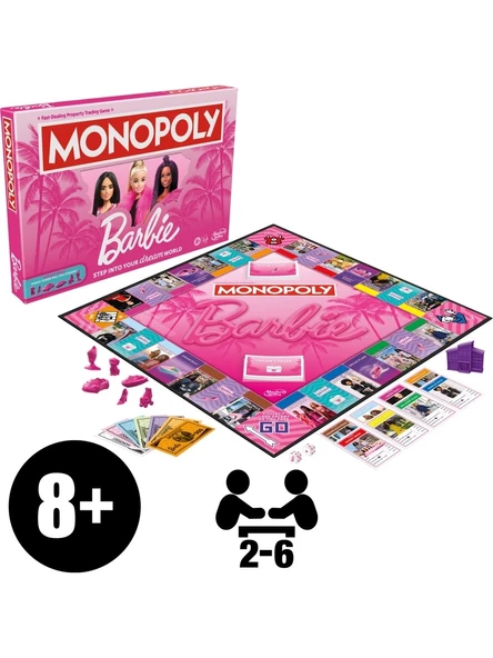 Monopoly Barbie Edition G0038 ürün görseli 1