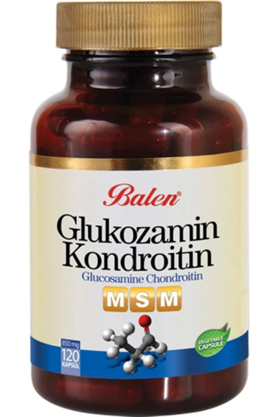 Balen Glukozamin Kondroitin MSM 970 mg 120 Kapsül ürün görseli 1