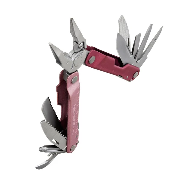 Leatherman Rebar Heathered Cranberry Multi̇ Tool - Resim 3