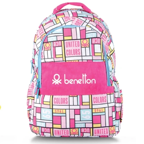 Benetton Sırt Çantası Kod:76110 Okul Çantası Lisanslı Orijinal ürün görseli 1