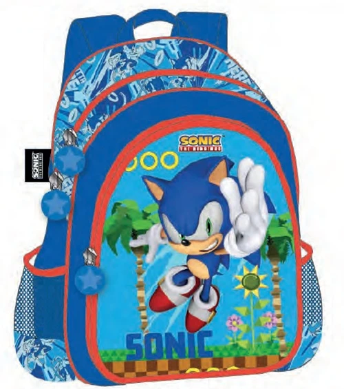 Wiggle Sonic Sırt Çantası Kod:2061 Okul Çantası Lisanslı Orijinal ürün görseli 1