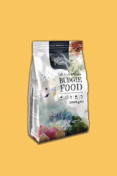 Nature Plan Meyve Aromalı Ballı Muhabbet Yemi 1 Kg ürün görseli 1