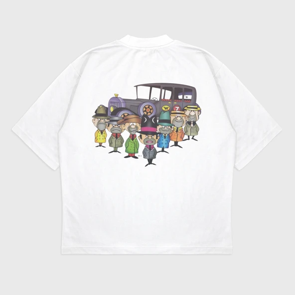 Oversize 'the ant hill mob' Baskılı T-Shırt ürün görseli 1