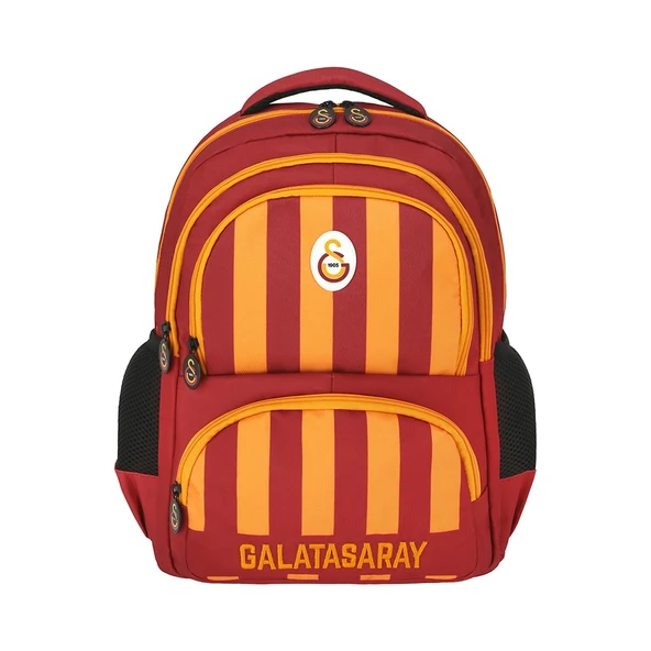 Galatasaray Sarı Kırmızı Çubuklu Okul Çantası ürün görseli 1