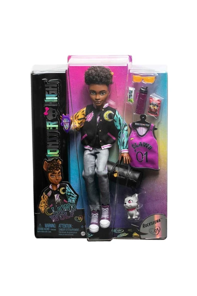 MONSTER HIGH ACAYİP HAVALI ARKADAŞLAR CLAWD WOLF HNF65 ürün görseli 1