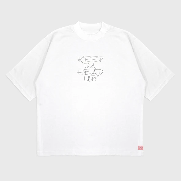 'KEEP YA HEAD UP' UNİSEX T-SHIRT - Resim 2