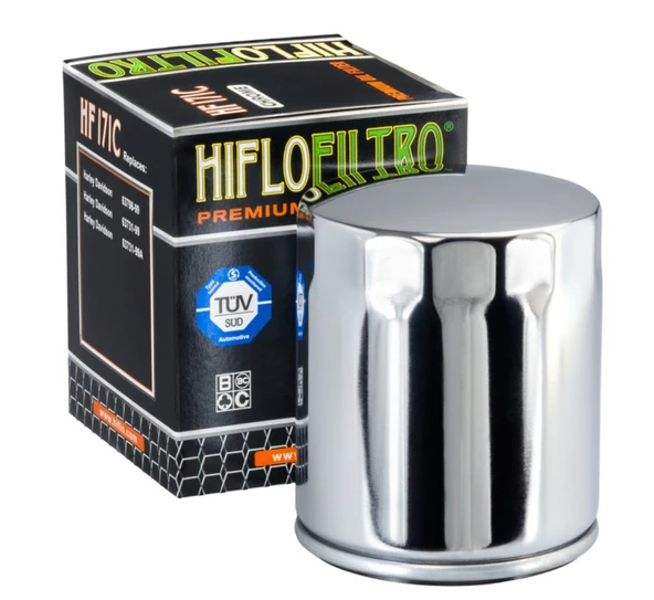 Harley D. Sprınger Softaıl (Fxsts/I) 1450 2000-2007 Hiflo Krom Yağ Filtre Mtnm ürün görseli 1