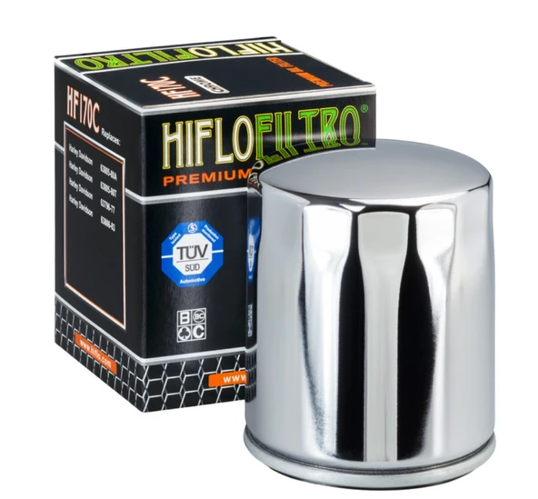 Harley D. Herıtage Softaıl Classıc (Flstc) 1584 1990-1999 Hiflo Krom Yağ Filtre Mtnm ürün görseli 1
