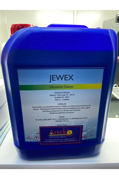 Arteks Teknik Ultrasonik Şampuan Temizleme 5 Litre ürün görseli 1