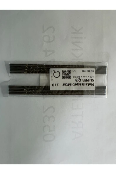 Arteks Teknik Kuyumcu Kıl Testeresi 2/0 ürün görseli 1