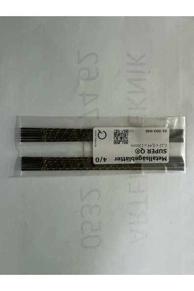 Arteks Teknik Kıl Testeresi 4/0 no ürün görseli 1