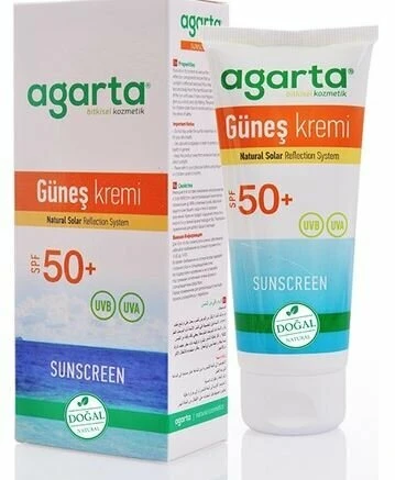 AGARTA DOĞAL GÜNEŞ KREMİ  100 ML ürün görseli 1