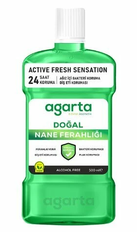 AGARTA DOĞAL AĞIZ BAKIM SUYU NANELİ 500 ML ürün görseli 1