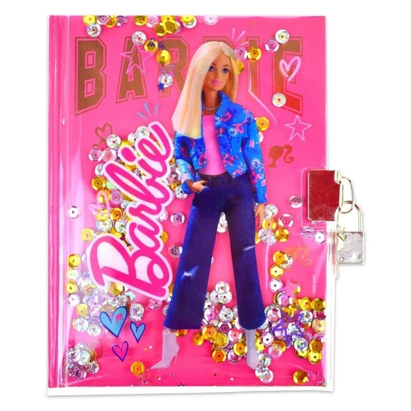 DOLPHIN BARBIE PULLU HATIRA DEFTERI B-804 ürün görseli 1
