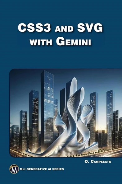 CSS3 and SVG with Gemini (MLI Generative AI Series) Oswald Campesato ürün görseli 1