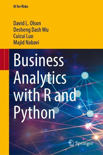 Business Analytics with R and Python (AI for Risks) Olson Wu ürün görseli 1