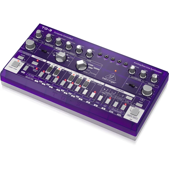 BEHRINGER TD-3-GP Analog Bass Line Synthesizer (Mor) - Resim 3
