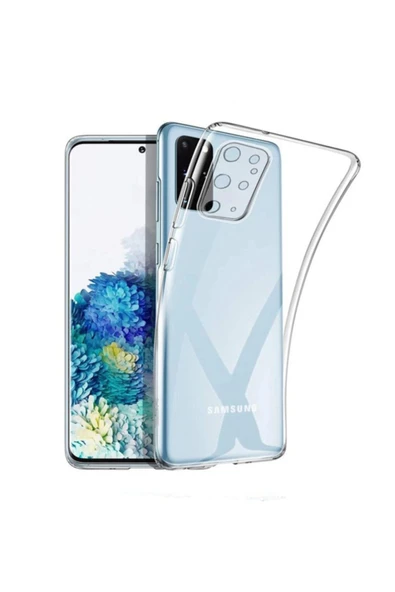 Samsung Galaxy A9 2018 Şeffaf Tıpalı Kamera Korumalı Silikon Kılıf ürün görseli 1