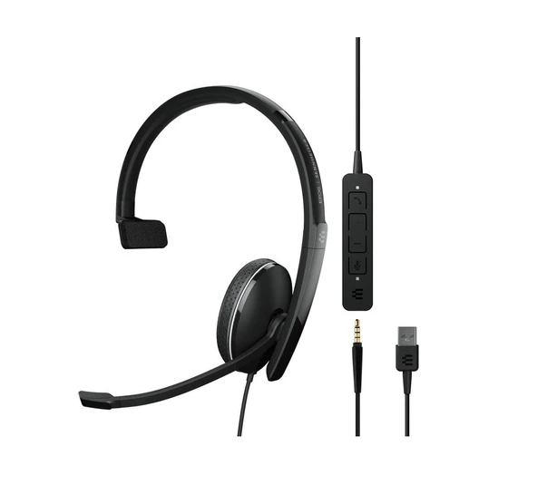 EPOS Sennheiser Adapt 135 II Mono Usb ve 3,5mm Jaklı Kulaklık ürün görseli 1
