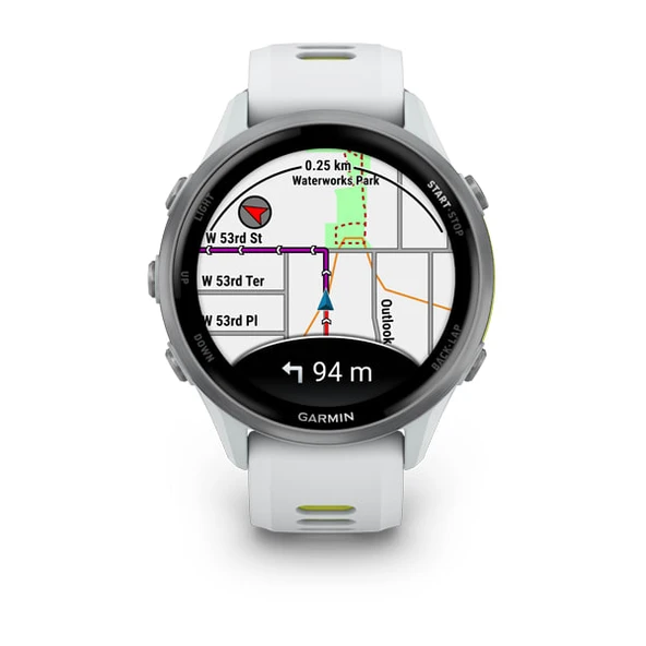 Garmin Forerunner 970 Titanyum Beyaz | Sarı - Resim 2