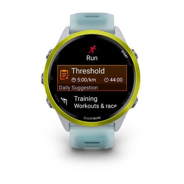 Garmin Forerunner 570 - 47 mm Sarı | Turkuaz - Resim 2