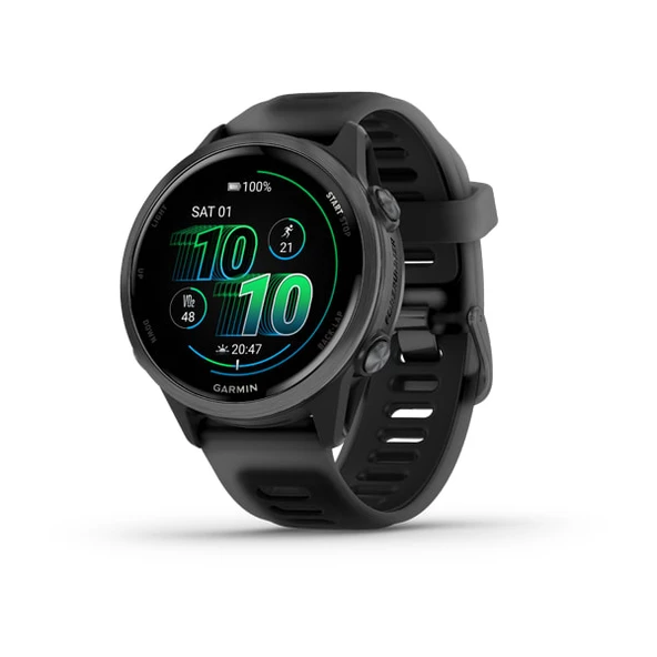 Garmin Forerunner 570 - 42 mm Slate Gri | Siyah ürün görseli 1