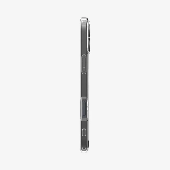 iPhone 16 Kılıf Crystal MagSafe Özellikli Şeffaf - Resim 3