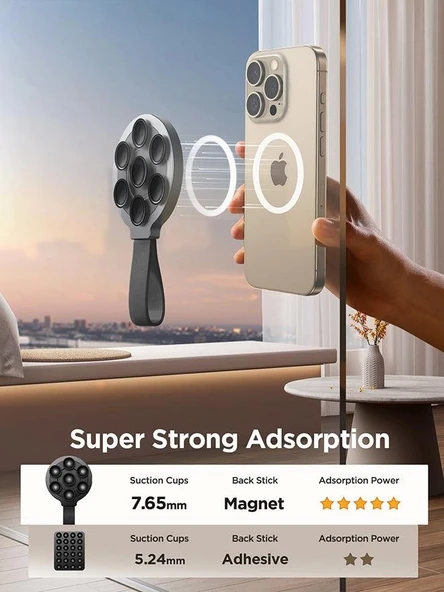 Joyroom Jr-ZS393 Magsafe Uyumlu Vantuzlu Telefon Tutucu ürün görseli 1