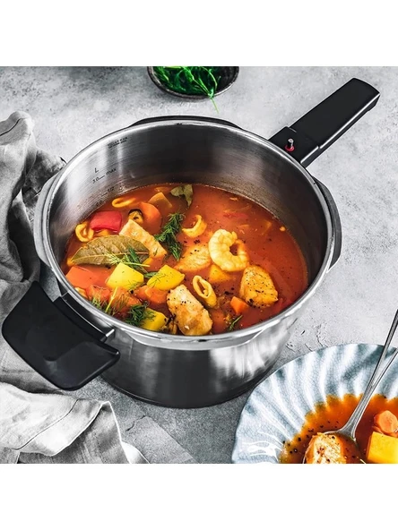 Fissler Vitaquick Premium 6 lt Düdüklü Tencere - Resim 3