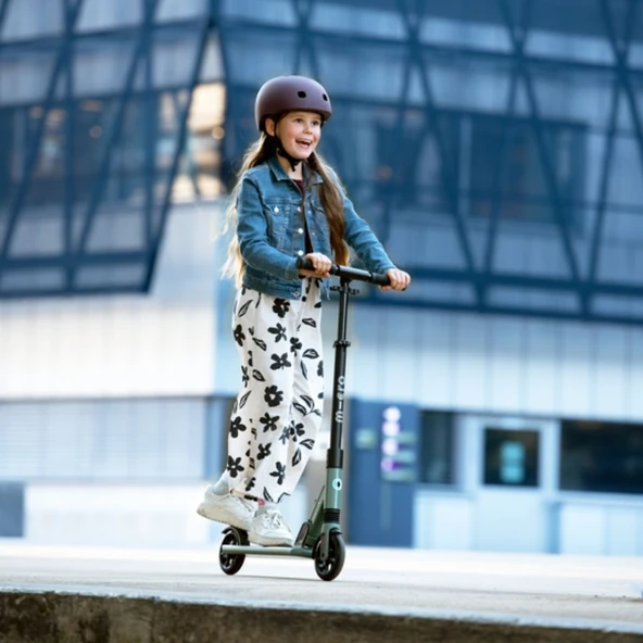 Micro Sprite Süspansiyon 2 Tekerlekli Scooter Olive Green - Resim 5