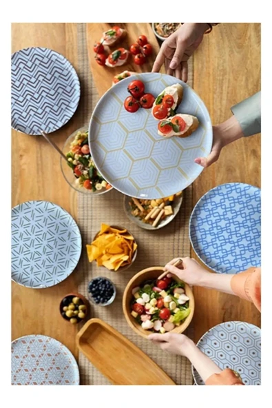Porland Tamina 6 Kişilik Pasta Takımı 20cm ürün görseli 1