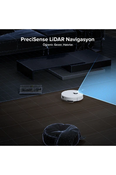 Roborock S8 Pro Akıllı Robot Süpürge Beyaz - Resim 7