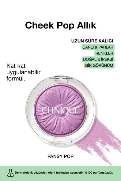 Clinique Cheek Pop Allık 15 Pansy Pop ürün görseli 1