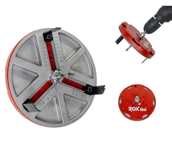 ROX WOOD AYARLI DELİK TESTERE PANÇ SETİ ürün görseli 1
