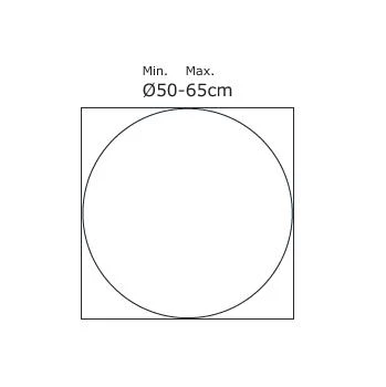 Tablalı Masa Ayağı 11.485.C - H71,5cm - Resim 2