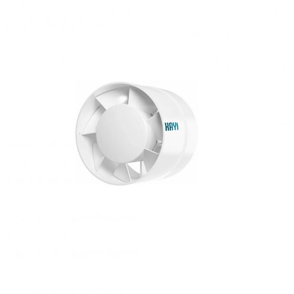 KAYITES YUF125 Havalandırma Fanı 125mm Boru Tipi Çapı / 190 m3/h Güç 18 W Devir 2800 Yerli Üretim Banyo Wc Oda AGMair agm air ürün görseli 1