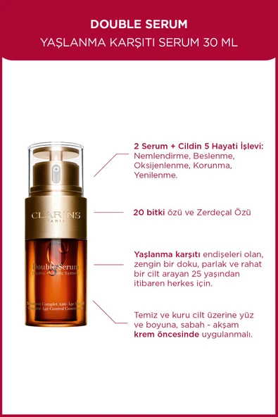 Clarins Double Serum 30 ml ürün görseli 1