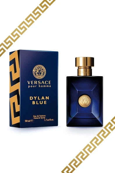 Versace Dylan Blue 50 ml Edt Erkek Parfüm - Resim 2