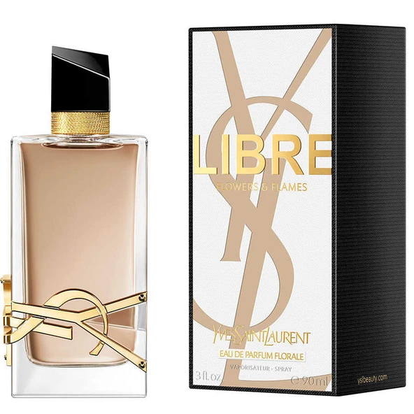 Yves Saint Laurent Libre Flowers & Flames Edp 90 ml - Resim 4