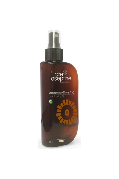 Bronzlaştırıcı Güneş Yağı 0 Spf 200 ml ürün görseli 1