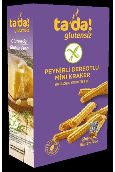 Tada Peynirli Dereotlu Mini Kraker / 85 gr / Gluten Free ürün görseli 1