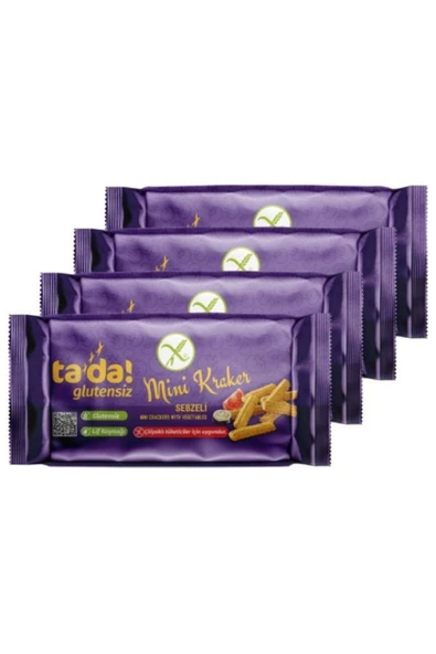 Tada Glutensiz Gluten Free Peynirli Dereotlu Mini Kraker 85 Gr (4 Adet) ürün görseli 1