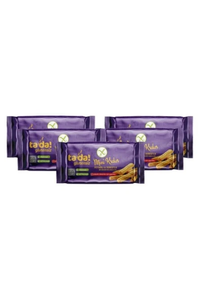 Tada Glutensiz Gluten Free Peynirli Dereotlu Mini Kraker 85 Gr (5 Adet) ürün görseli 1