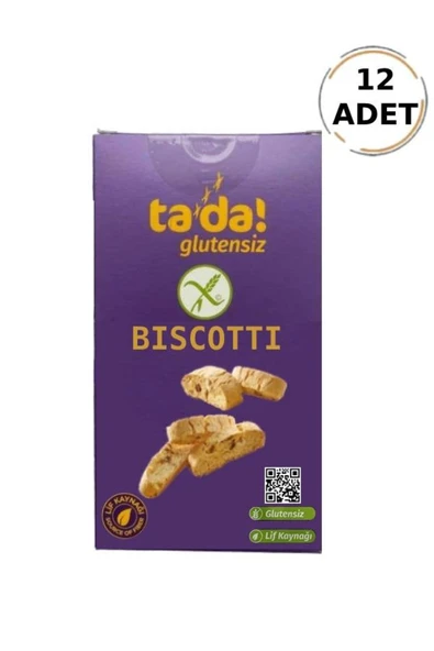 Tada Glutensiz Gluten Free Biscotti 110 Gr (12 Adet) ürün görseli 1