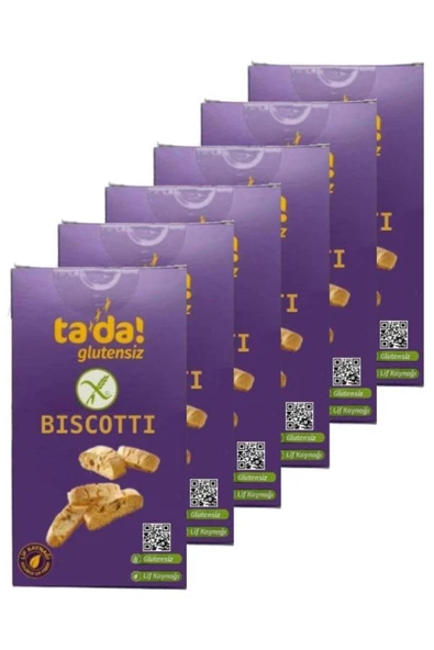 Tada Glutensiz Gluten Free Biscotti 110 Gr (6 Adet) ürün görseli 1