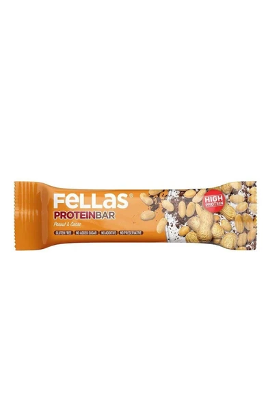 Fellas Yer Fıstığı Kakaolu 1 Adet Protein Bar 45 gr ürün görseli 1